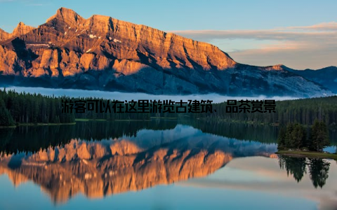 游客可以在这里游览古建筑、品茶赏景